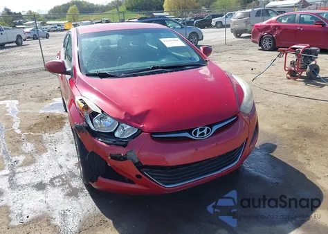 2014 Hyundai Elantra Se из США, поврежденный, VIN KMHDH4AE8EU181730